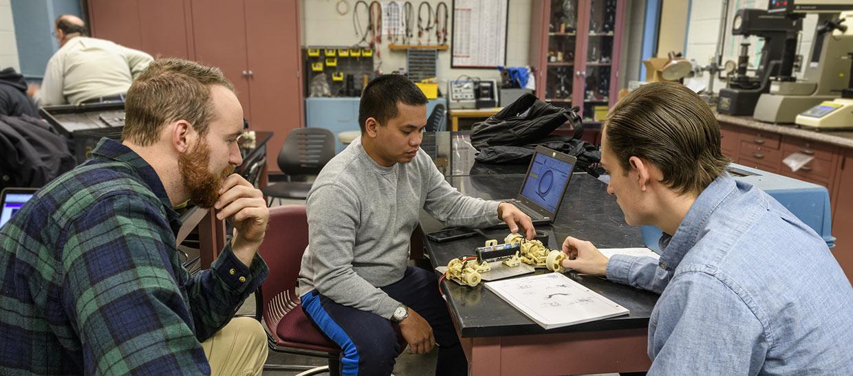 Students in the classroom